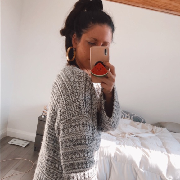 Cozy Wool Blend Cardigan Knit - Picture 3 of 10